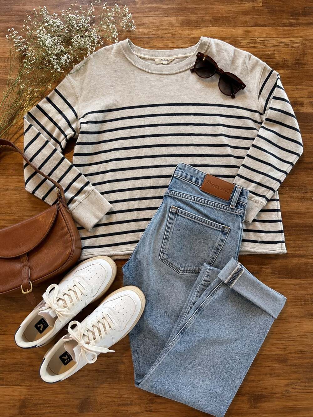 Madewell Striped Shirt sz Small (j1)